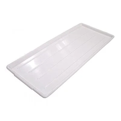 Tools for oyster grilling-Nella 10" x 30" Meat Tray, White