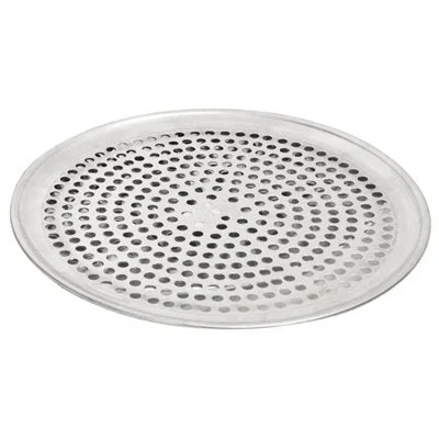 Best tools for shrimp prep-Nella 16" Aluminum Perforated Pizza Pan