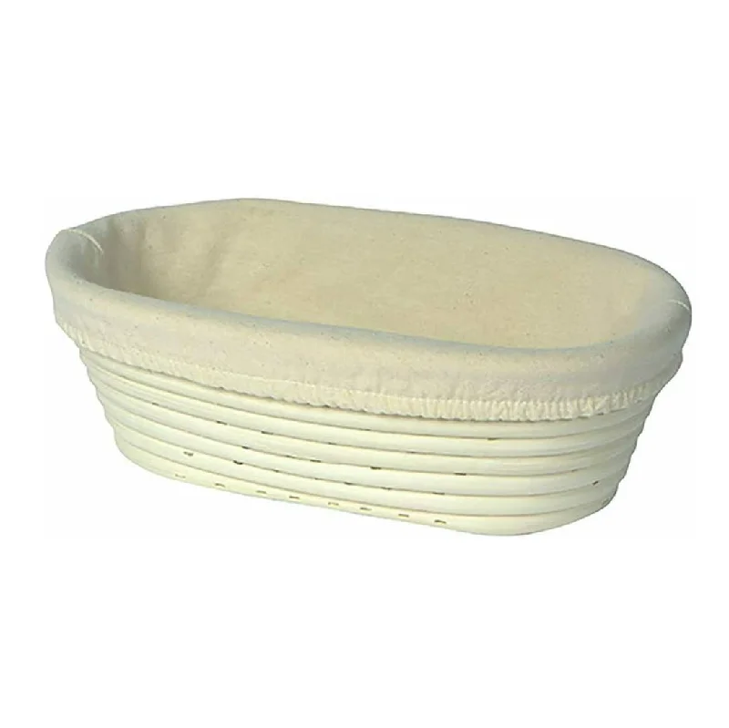 Best tools for cookie icing-Now Designs 10" Natural Liner For Oval Bread Proofing Baskets