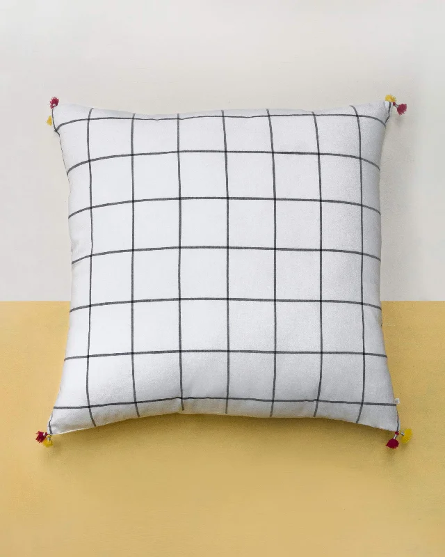 Best cotton cushions for softness-Colombo Euro Sham Cover - White