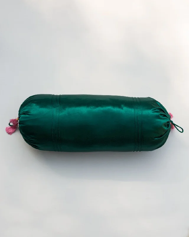 Best outdoor cushions for seating-Emerald Bolster Cover