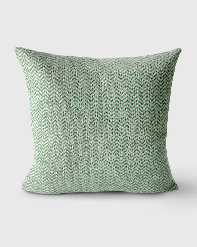 Affordable patio cushion ideas-Mahe Chevron Cushion Cover