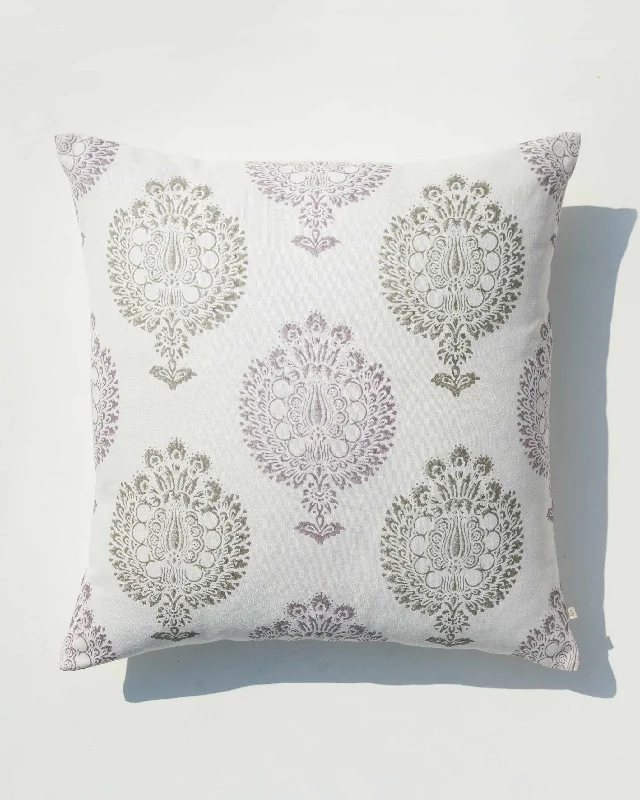 Affordable throw cushion ideas-Margosa Buta Cushion Cover