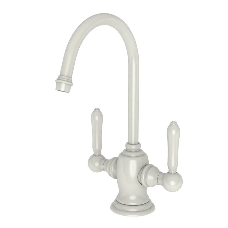 kitchen faucet prime name-kitchen faucet prime name-Water Dispenser Chesterfield Hot and Cold 2 Lever Gooseneck Satin Bronze PVD