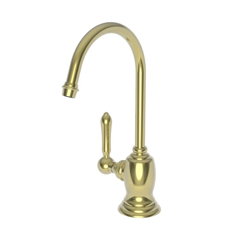 kitchen faucet dual vibe-kitchen faucet dual vibe-Hot Water Dispenser Chesterfield 1 Lever Gooseneck Polished Brass Uncoated Living