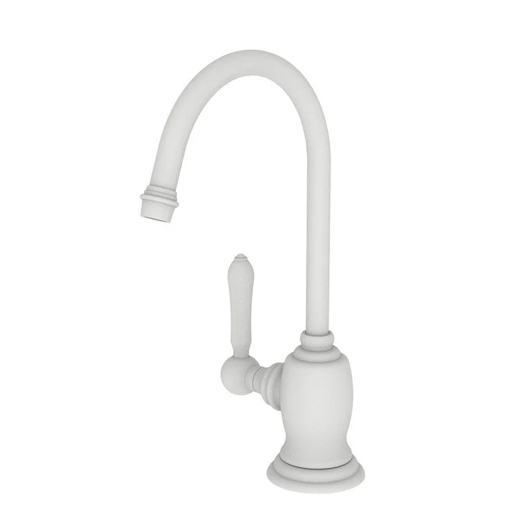 kitchen faucet high flow-kitchen faucet high flow-Hot Water Dispenser Chesterfield 1 Lever Gooseneck Matte White