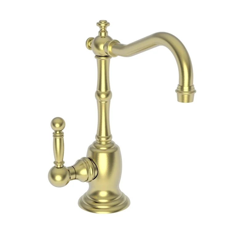 kitchen faucet satin vibe-kitchen faucet satin vibe-Hot Water Dispenser Chesterfield 1 Lever Satin Brass PVD