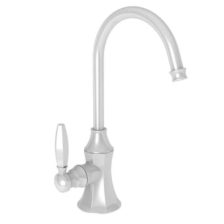 kitchen faucet retro charm-kitchen faucet retro charm-Hot Water Dispenser Metropole 1 Lever Gooseneck White