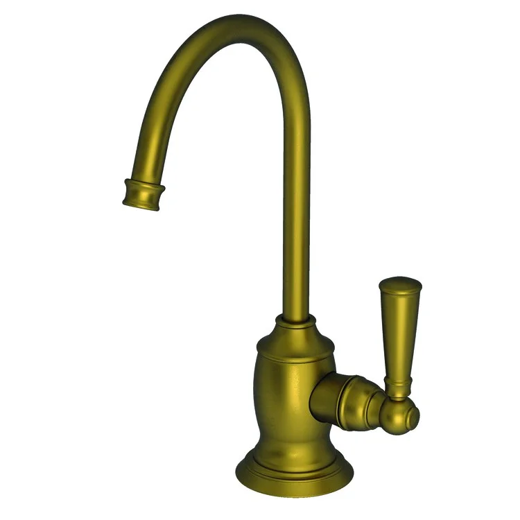 kitchen faucet high arch-kitchen faucet high arch-Cold Water Dispenser Jacobean 1 Lever ADA Gooseneck Antique Brass