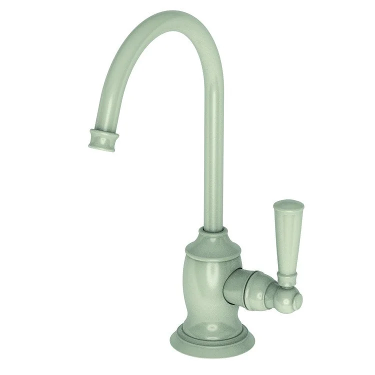 kitchen faucet tarnish-proof-kitchen faucet tarnish-proof-Cold Water Dispenser Jacobean 1 Lever ADA Gooseneck English Bronze