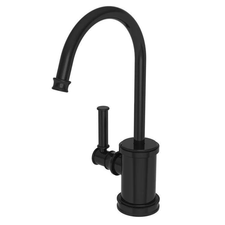 kitchen faucet sleek touch-kitchen faucet sleek touch-Hot Water Dispenser Taft 1 Lever Gooseneck Gloss Black