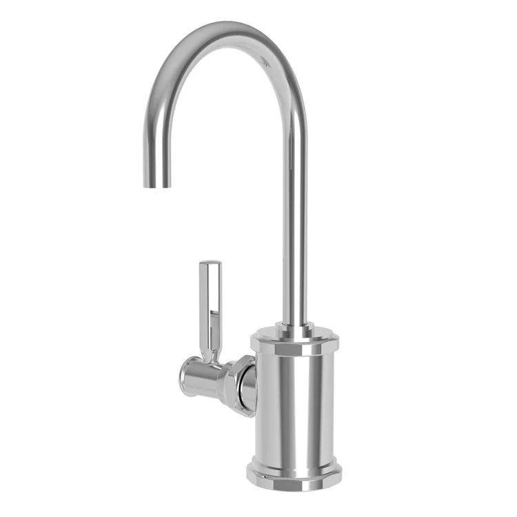 kitchen faucet top bargain-kitchen faucet top bargain-Hot Water Dispenser Heaney 1 Lever Gooseneck Midnight Chrome