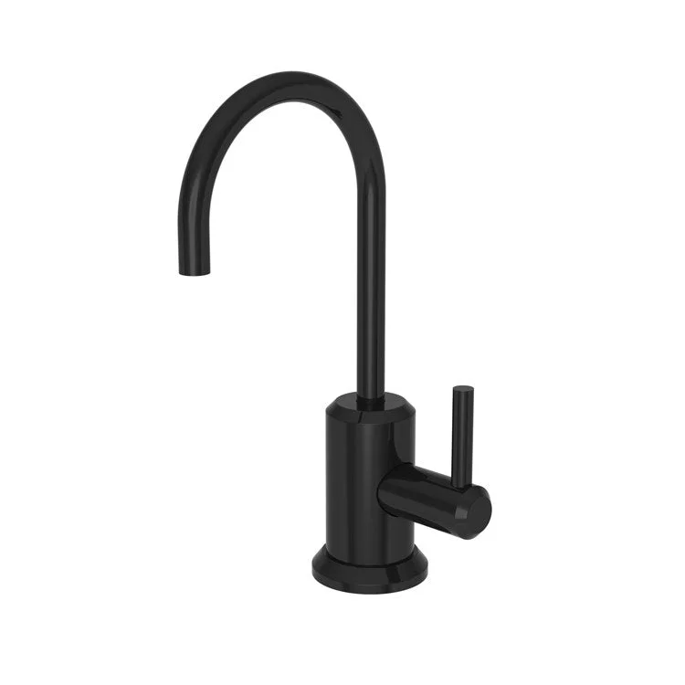 kitchen faucet pop-on install-kitchen faucet pop-on install-Cold Water Dispenser Jeter 1 Lever ADA Gooseneck Gloss Black