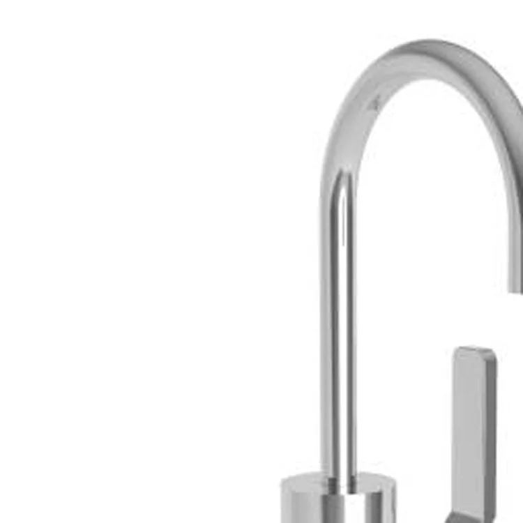 kitchen faucet bright color-kitchen faucet bright color-Cold Water Dispenser Duncan 1 Lever ADA Gooseneck Satin Nickel PVD