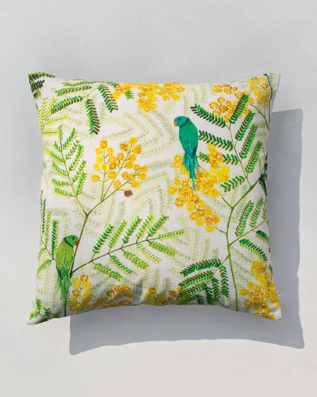 How to fluff polyester cushions-Parrot Babul Cushion Cover