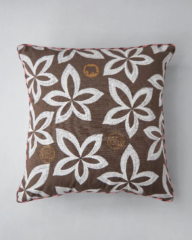 Best firm cushions for chairs-Serai Bloom Cushion Cover