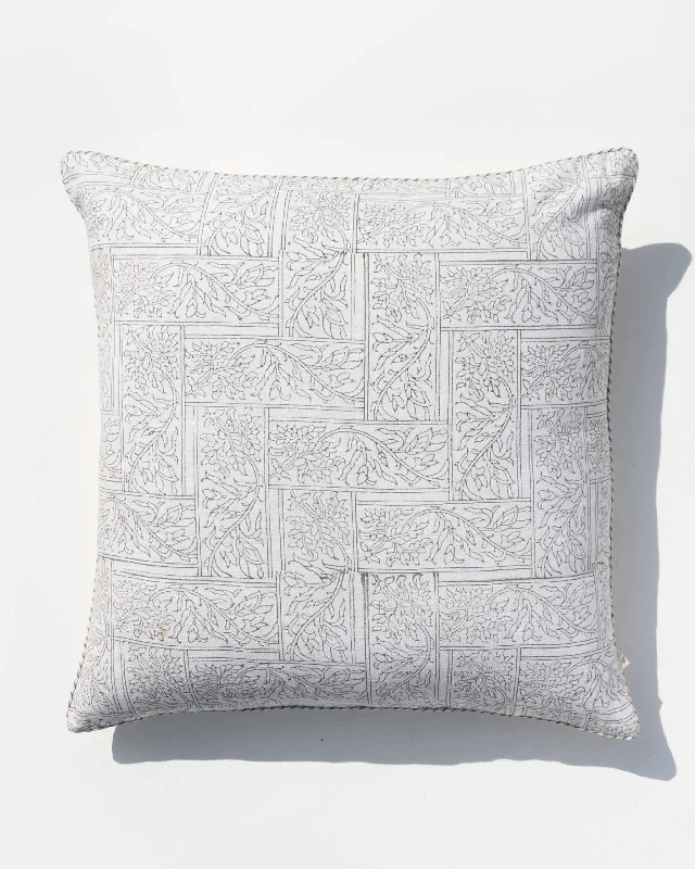 Cheap cushion sets for living room-Spice Maze Cushion Cover - Ivory