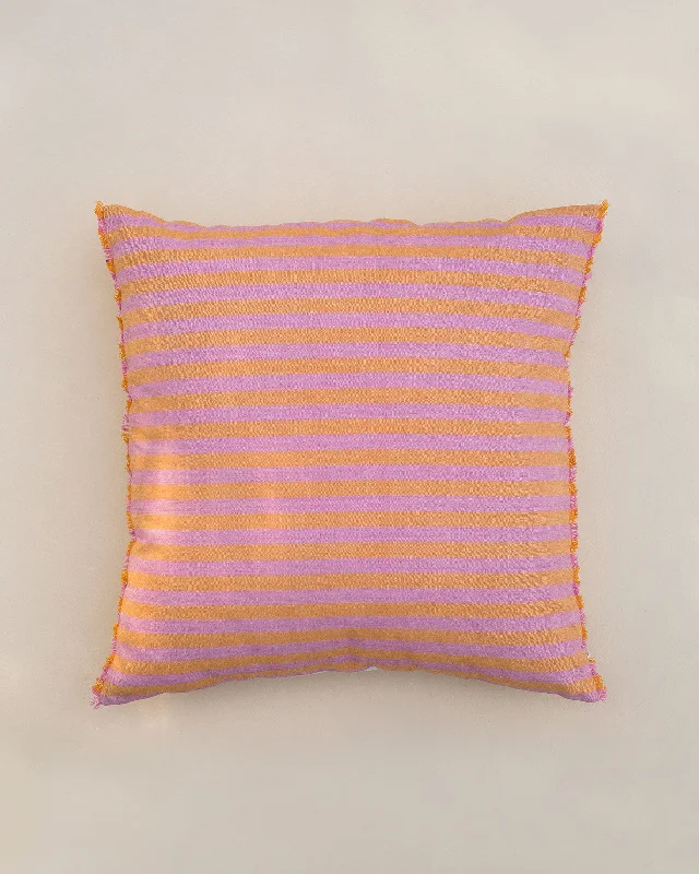 How to make outdoor cushions-Stripey Cushion Cover