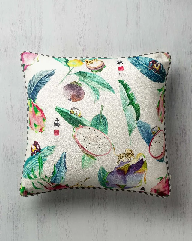 How to sew cushion corners-Trinco Dragonfruit Cushion Cover