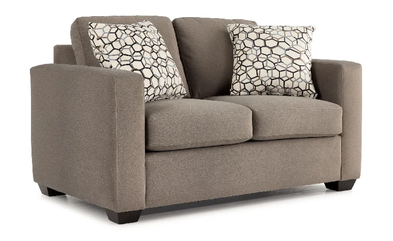 sofa-for-tiny-rec-room-Caleb Loveseat - Arlo Brown