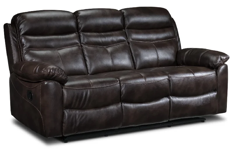 premium-sofa-for-big-budget-Devon Reclining Sofa - Brown