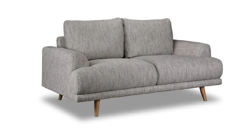 sofa-for-shaded-shared-space-Dianna Loveseat - Grey