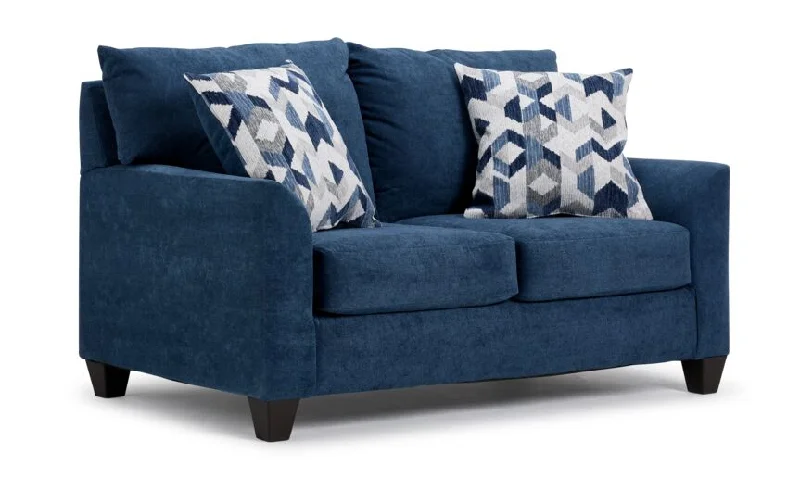 value-sofa-for-modern-cost-Stella Loveseat - Blue