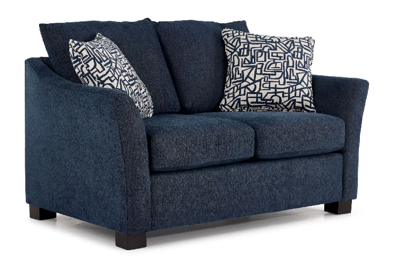 sofa-for-big-cabin-Tami Loveseat - Dark Blue