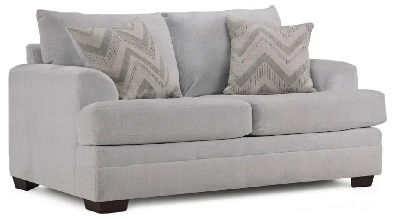 trendy-sofa-for-shared-budget-Vogue Loveseat - Light Grey