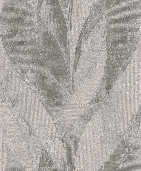 Blake Sterling Leaf Wallpaper from Concrete Advantage Collection