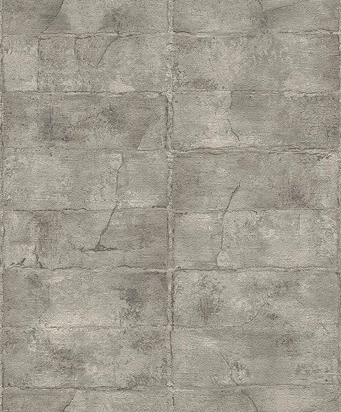 Clay Grey Stone Wallpaper from Concrete Advantage Collection