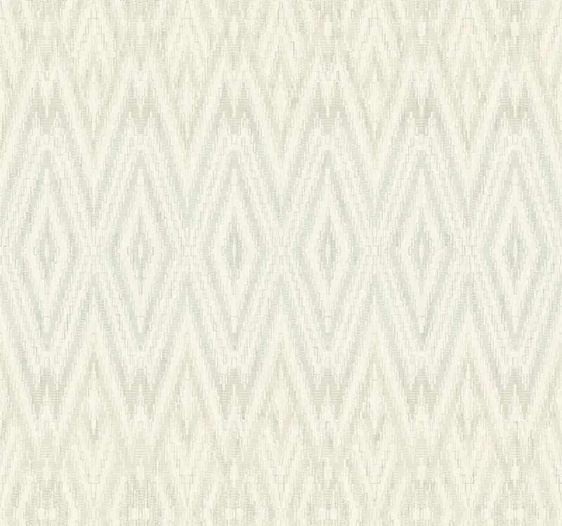 Diamond Marquise Wallpaper in Light Neutral