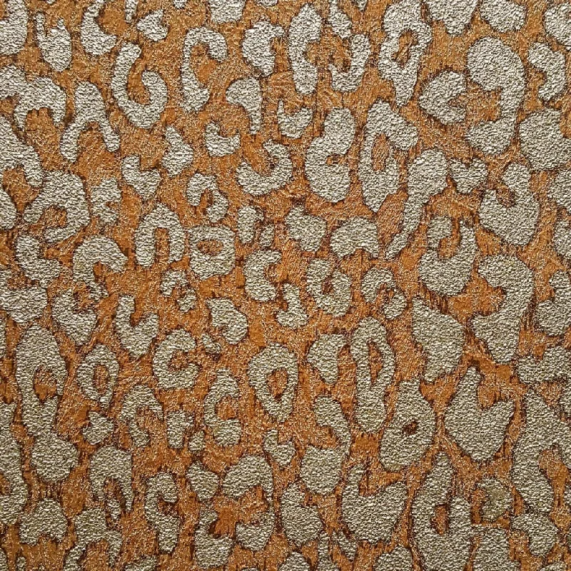 DUTCH WALLCOVERINGS Wallpaper Leopard Print Brown