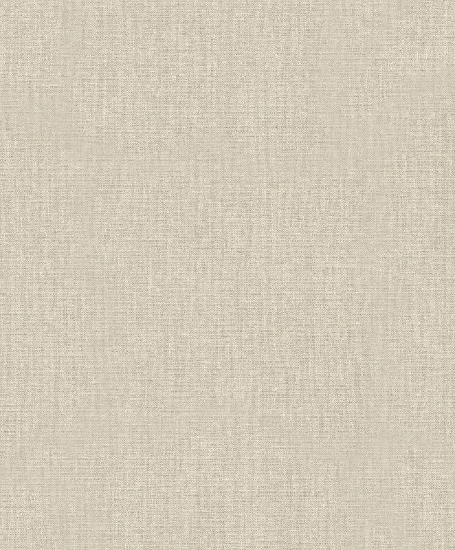 Linen Medium Beige Wallpaper from Eden Collection