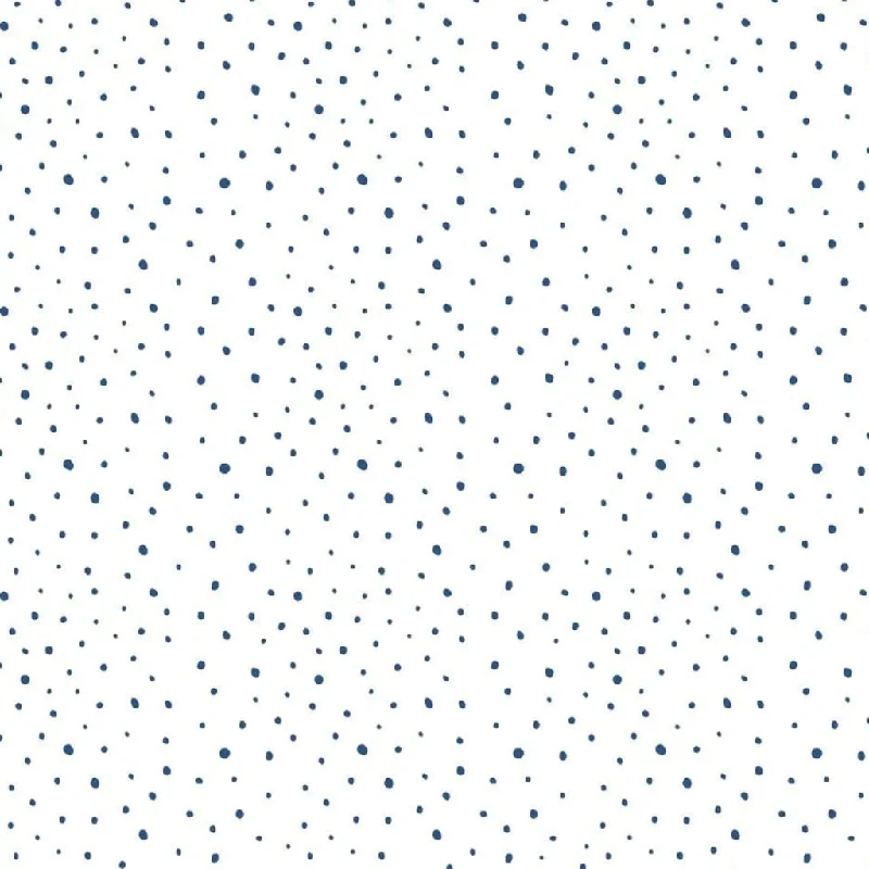 Noordwand Wallpaper Mondo baby Confetti Dots White, Blue and Beige