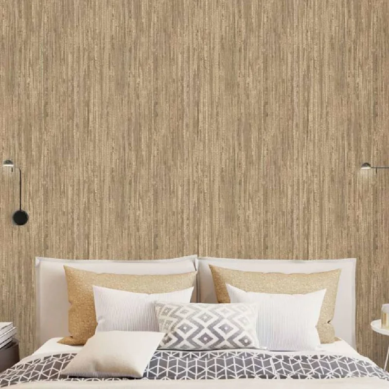 Noordwand Wallpaper Natural Grasses Wicker Brown