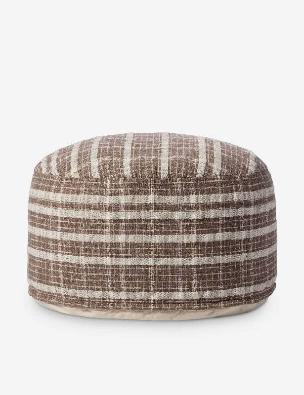 How to design cushion patterns-Wallace Pouf by Chris Loves Julia x Loloi