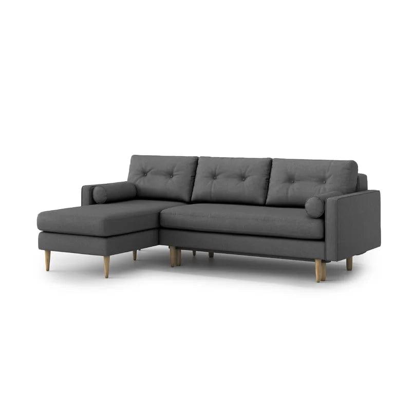 compact-sectional-sofa-2 - Piece Upholstered Corner Sofa Chaise