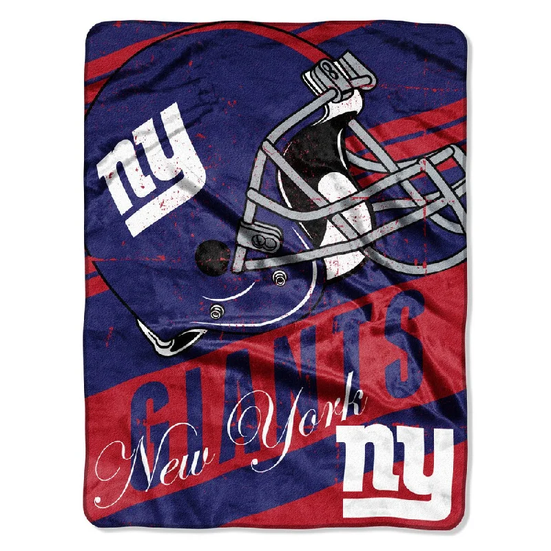 insulated throw blanket-NFL 059 NY Giants Deep Slant Micro Throw