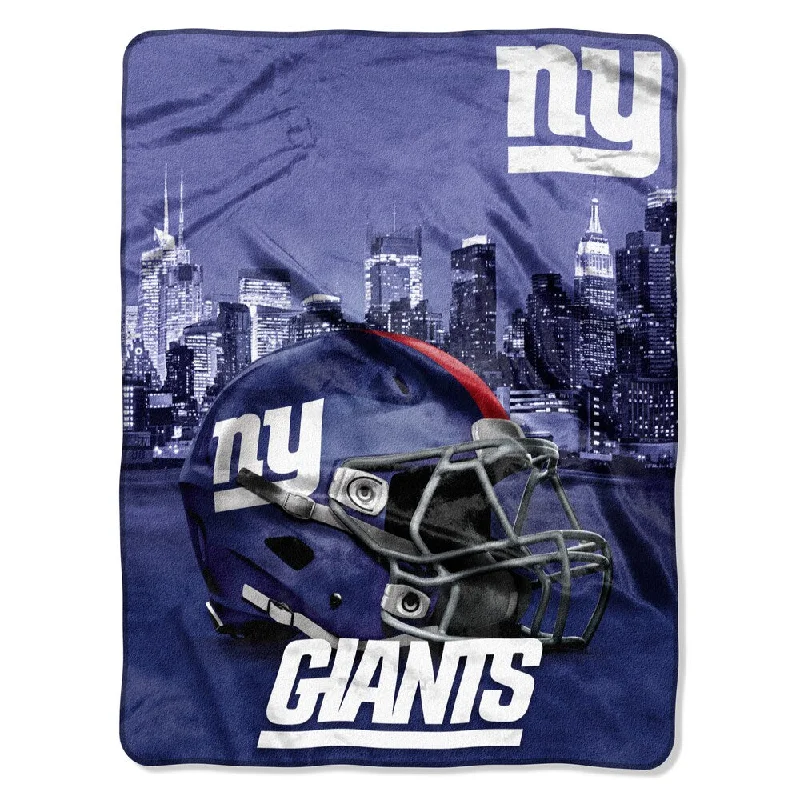 sale cotton throw blanket-NFL 071 NY Giants Heritage Silk Touch Throw