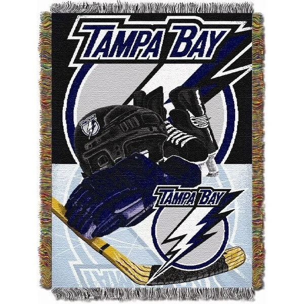 wedding fleece throw blanket-NHL Tampa Bay Lightning Woven Tapestry Throw