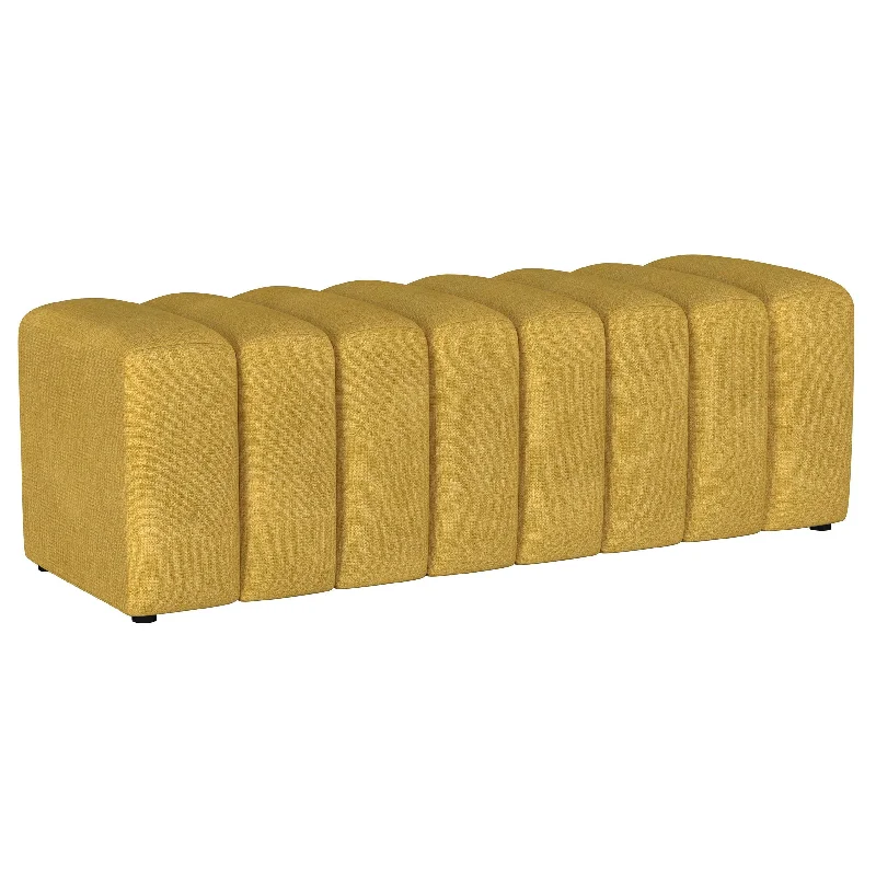 best firewall software 2025-best online project tools-Summer - Fabric Upholstered Tufted Accent Bench