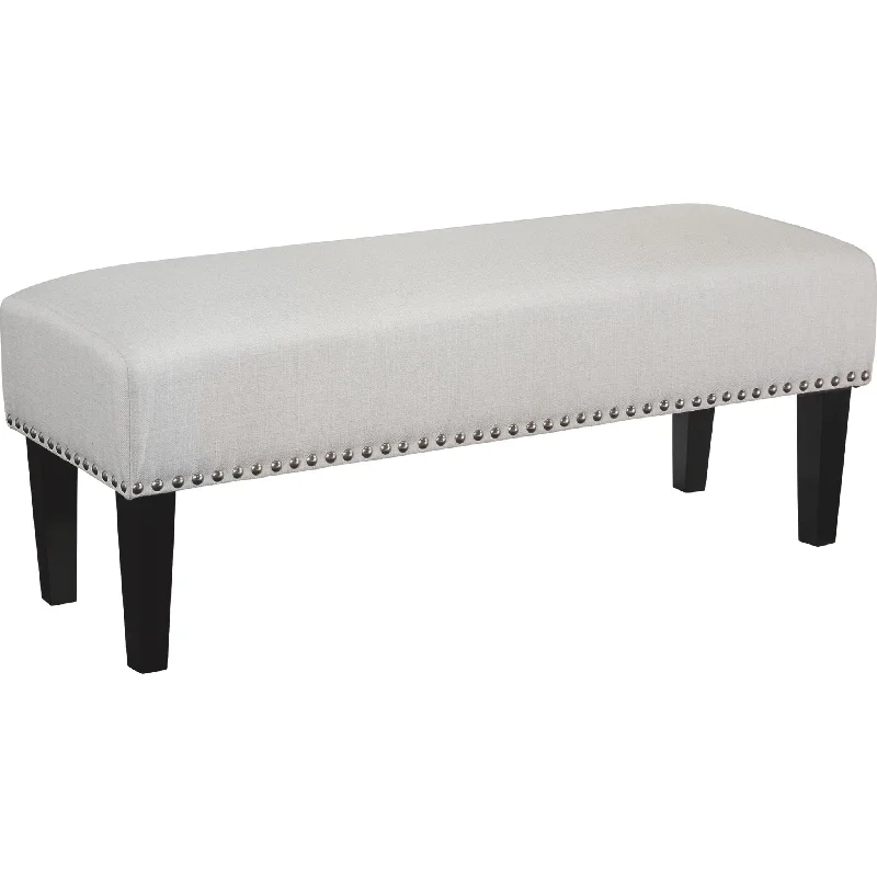 top sustainable fashion brands-how to declutter your home-Beauland Bench - Ivory