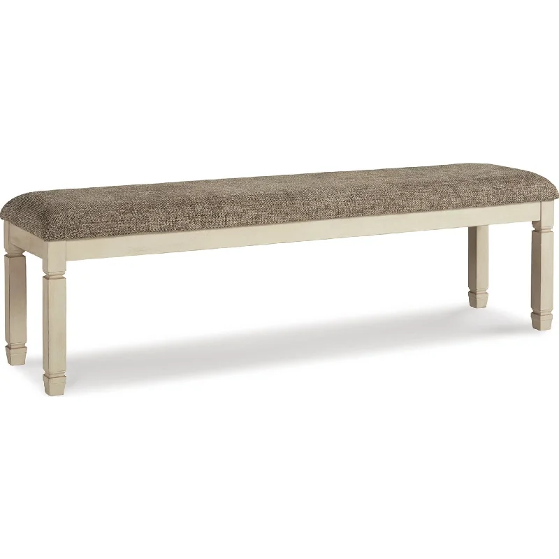 affordable photography equipment-how to improve productivity-Bolanburg Dining Bench - Two-tone - (D647-08)