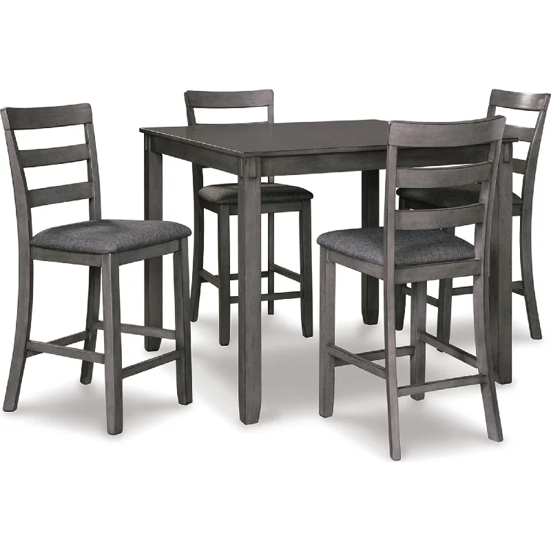 solid wood bistro dining set-Bridson Counter Dining Set