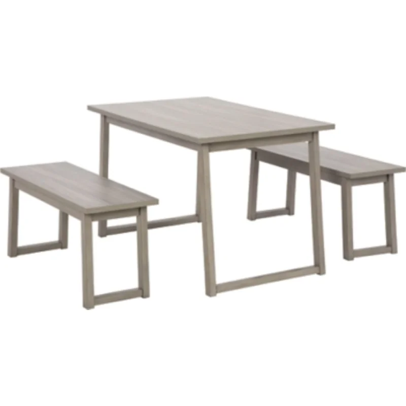 pedestal base dining set-Loratti Dining Set