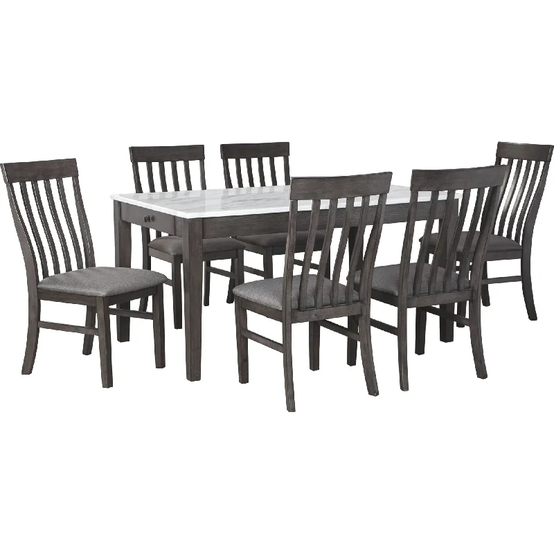 wooden garden dining set-Luvoni Dining Set