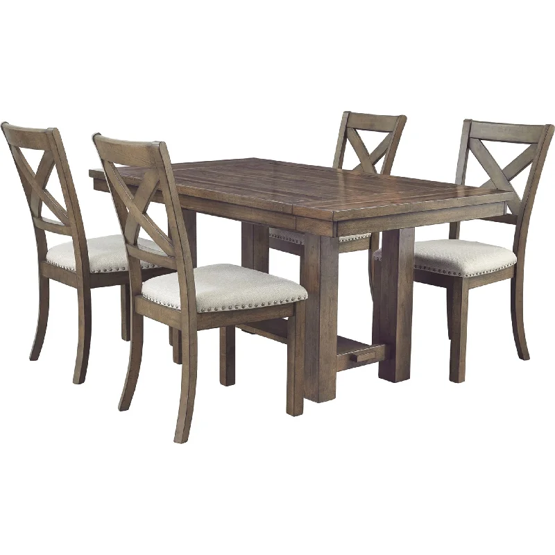 metal outdoor dining set-Moriville Dining Set