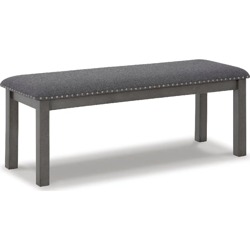 how to increase website traffic-top hiking trails near me-Myshanna Dining Bench - Gray - (D629-00)