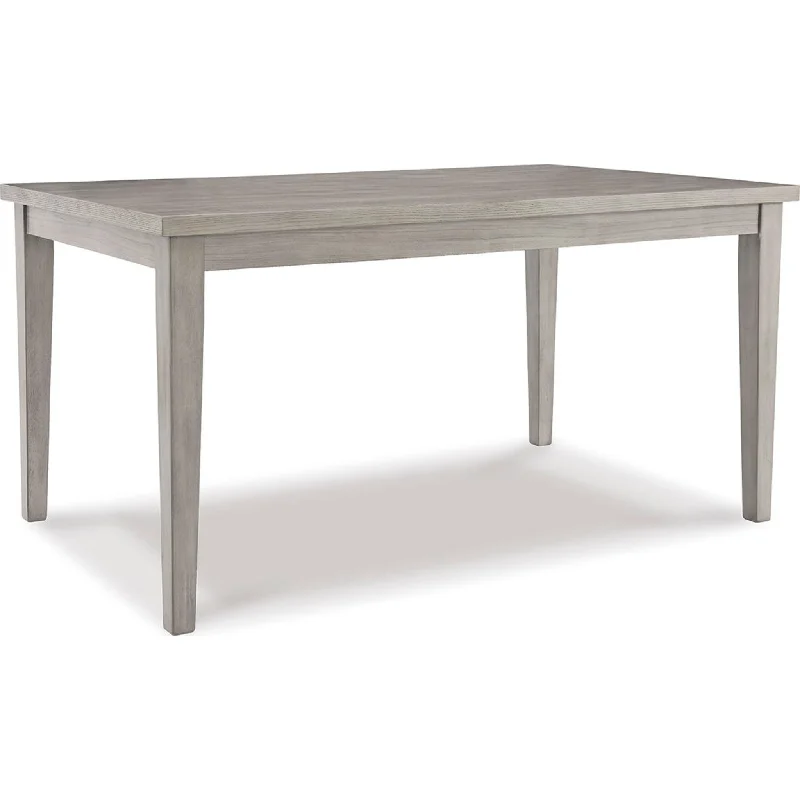 scandinavian outdoor dining set-Parellen Dining Table - Gray - (D291-25)